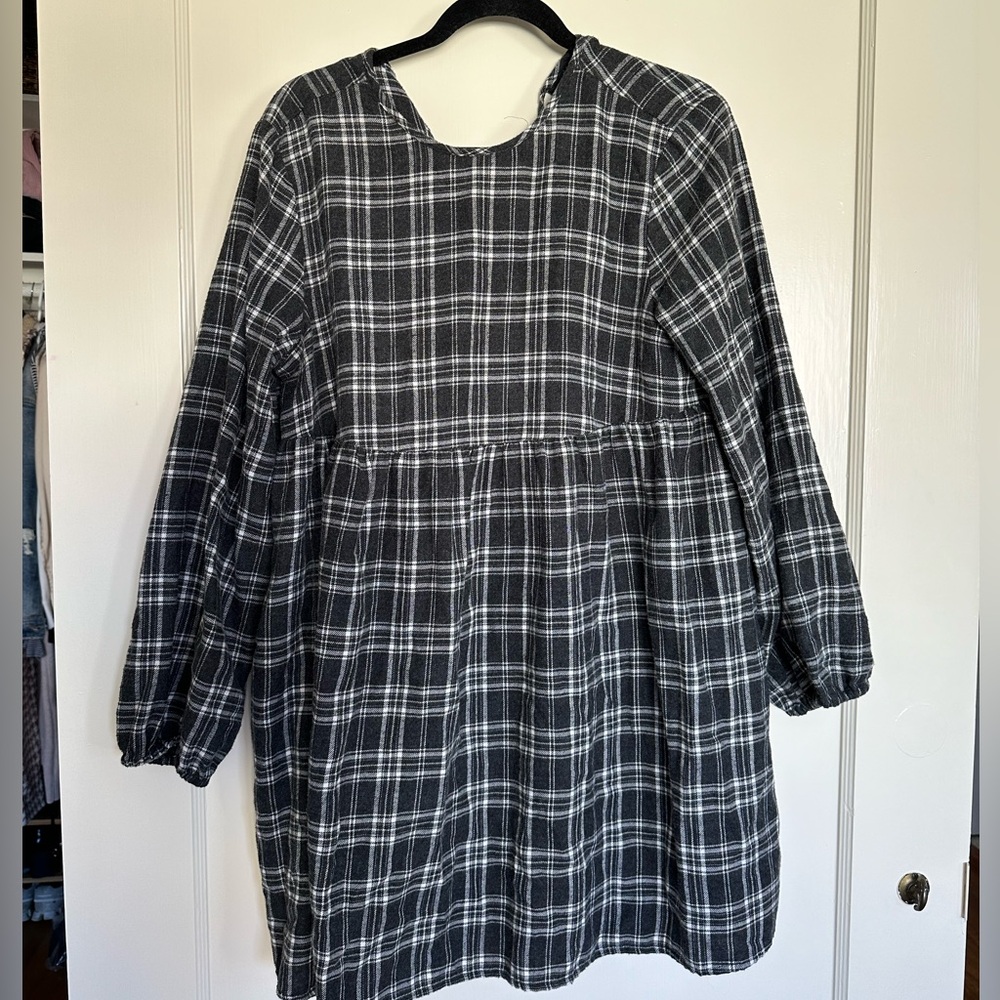 Plaid dress